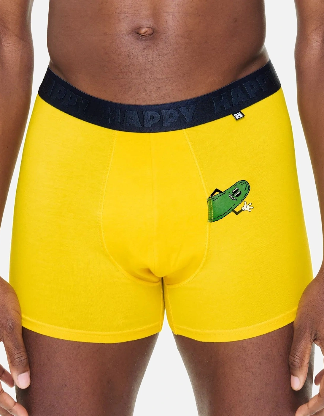 Gherkin Boxer Trunk, Yellow
