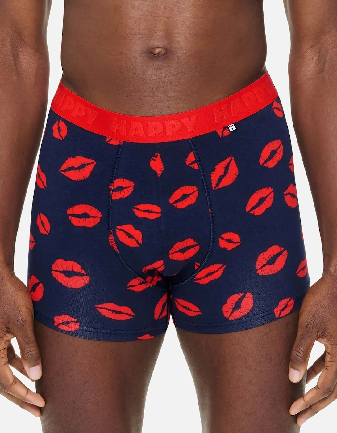 Kisses Boxer Trunk, Navy