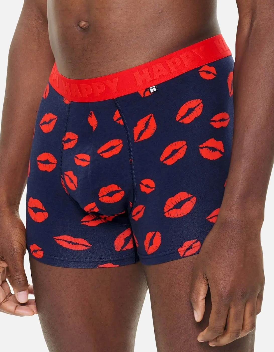 Kisses Boxer Trunk, Navy