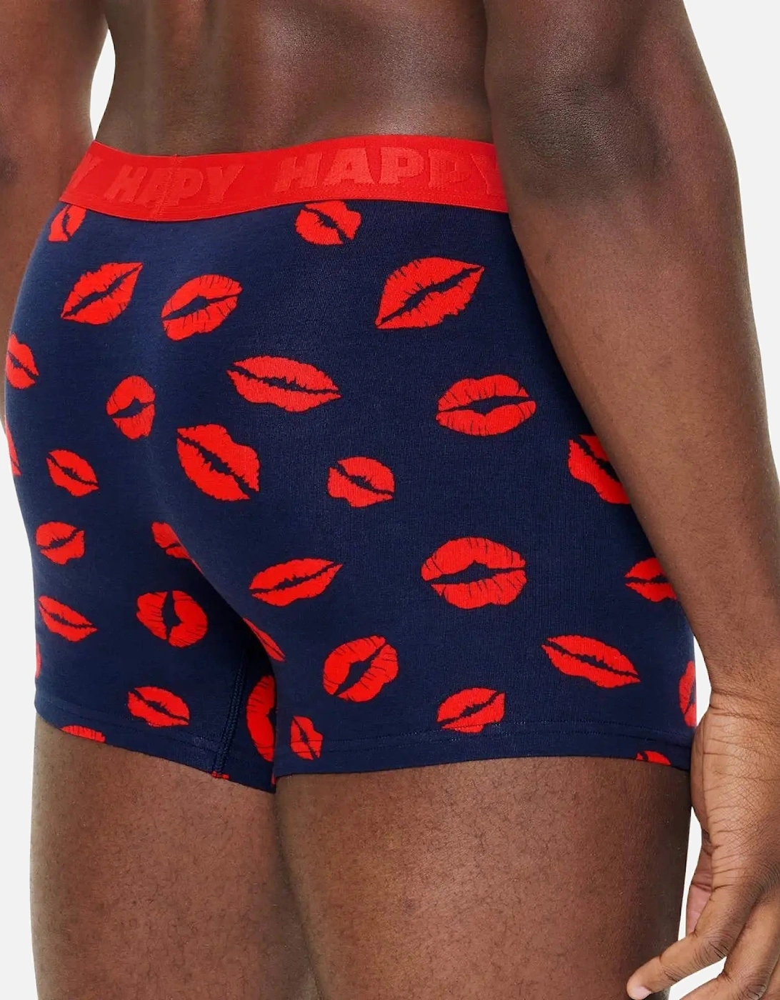 Kisses Boxer Trunk, Navy