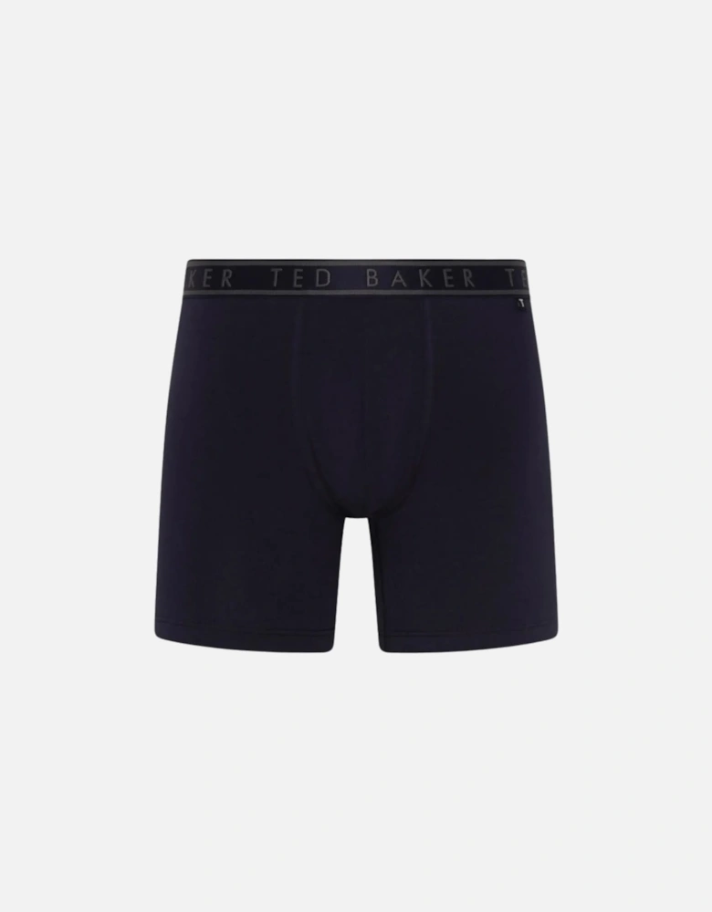 3-Pack Geo Print Boxer Briefs, Blue/Navy