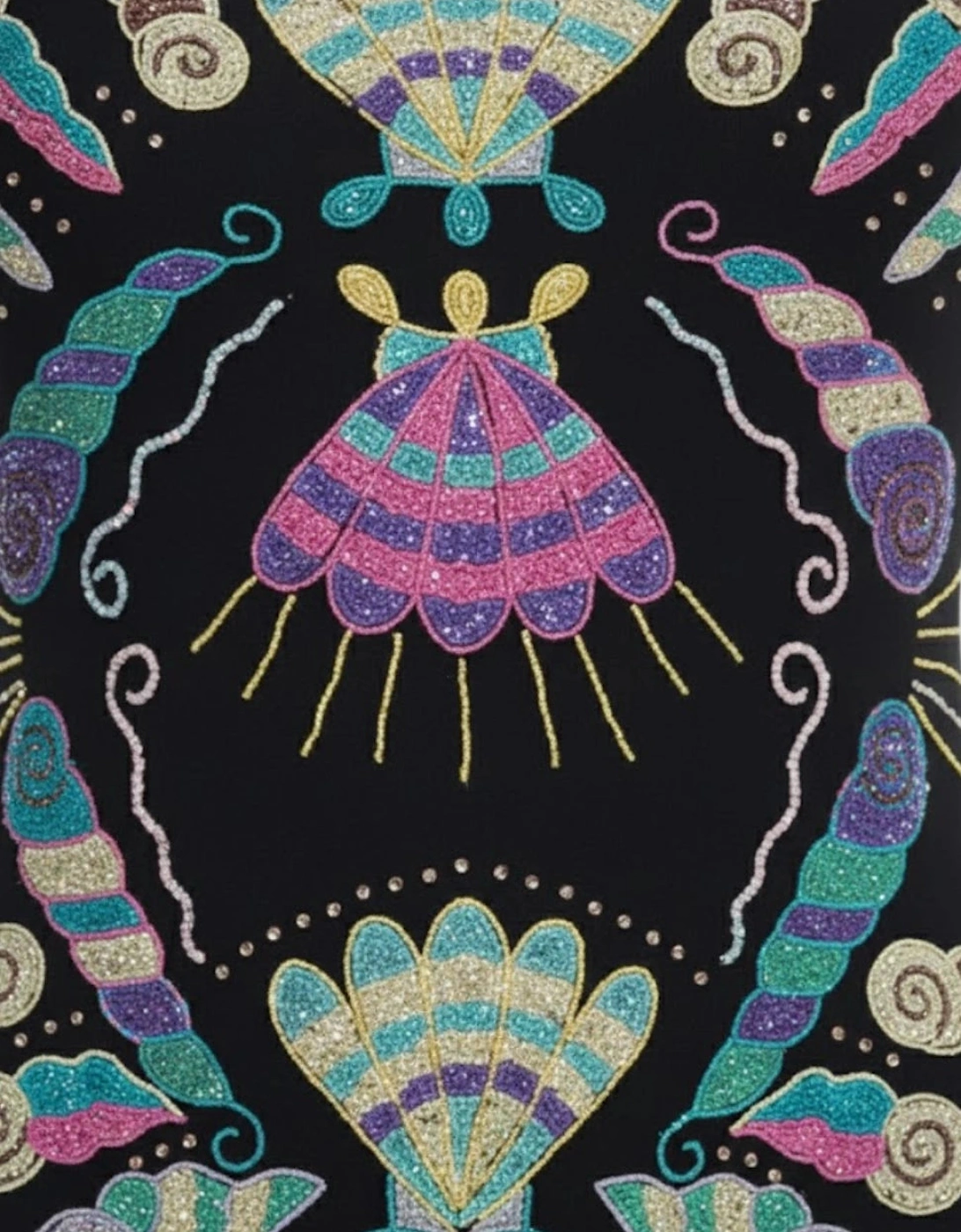 x Zandra Rhodes Dreamy Dreamy One Piece Shell Swimsuit