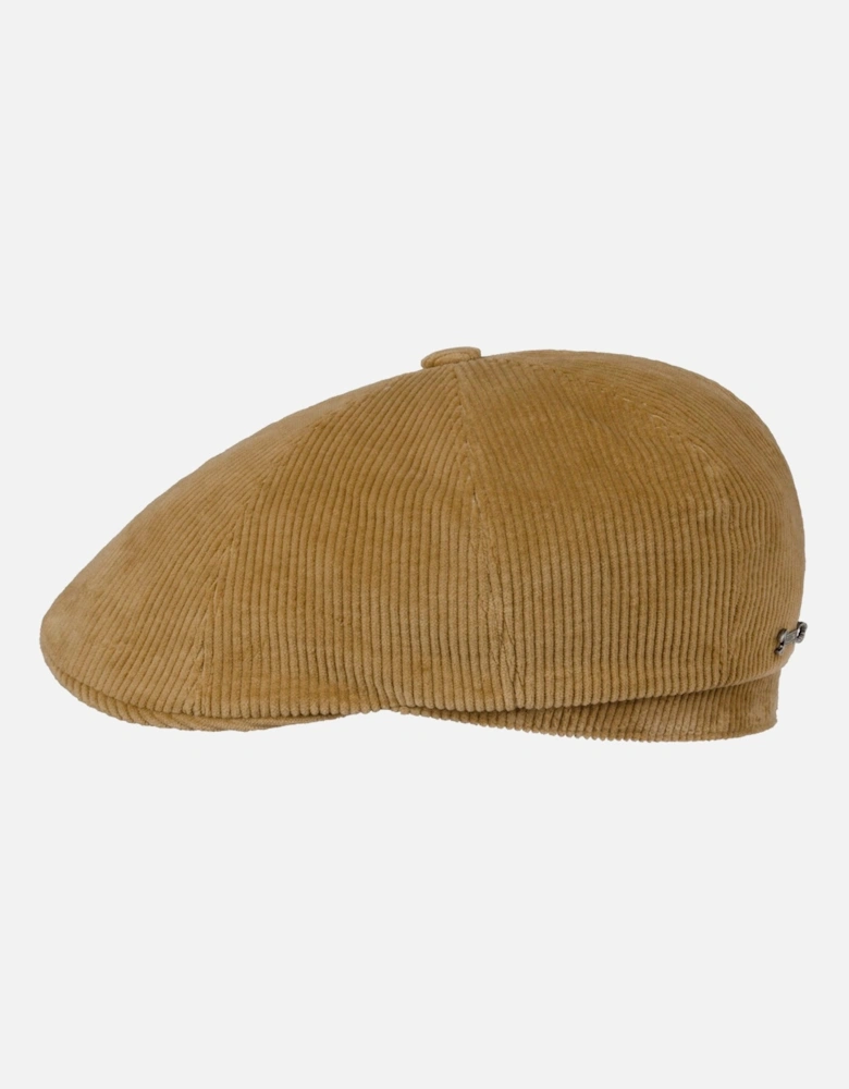 8-Panel Corduroy Flat Cap