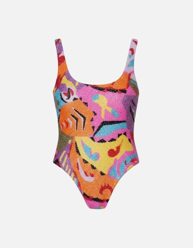 Boston Beaded Swimsuit in Multicolour