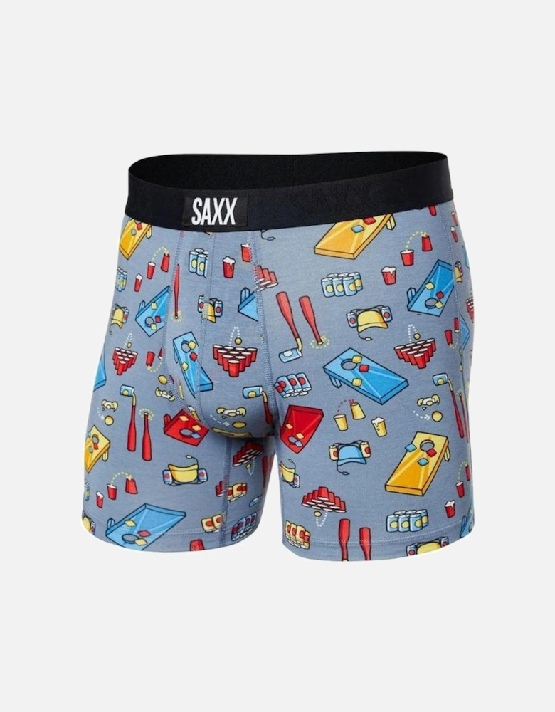 Vibe Beer Olympics Boxer Brief, Grey