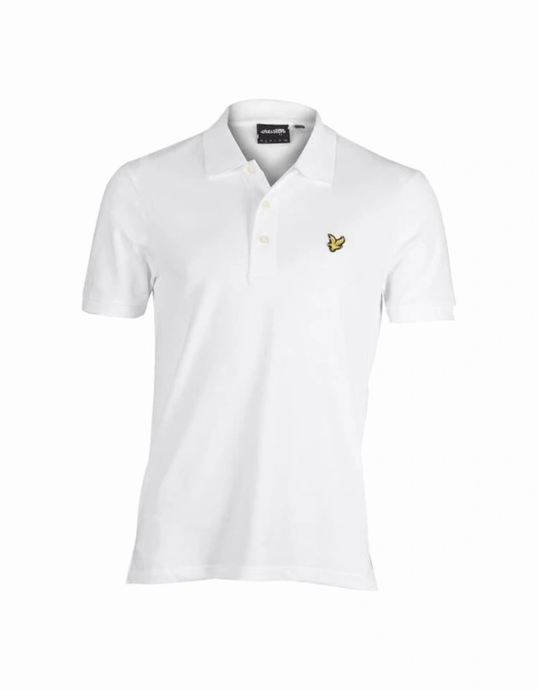 Classic Pique Polo Shirt, White