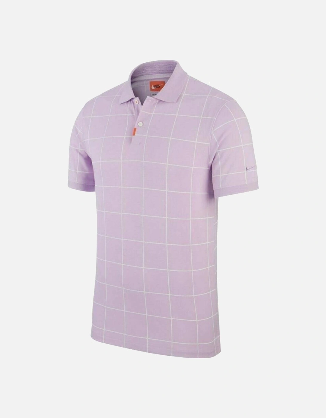 Mens Checked Dri-FIT Polo Shirt, 2 of 1