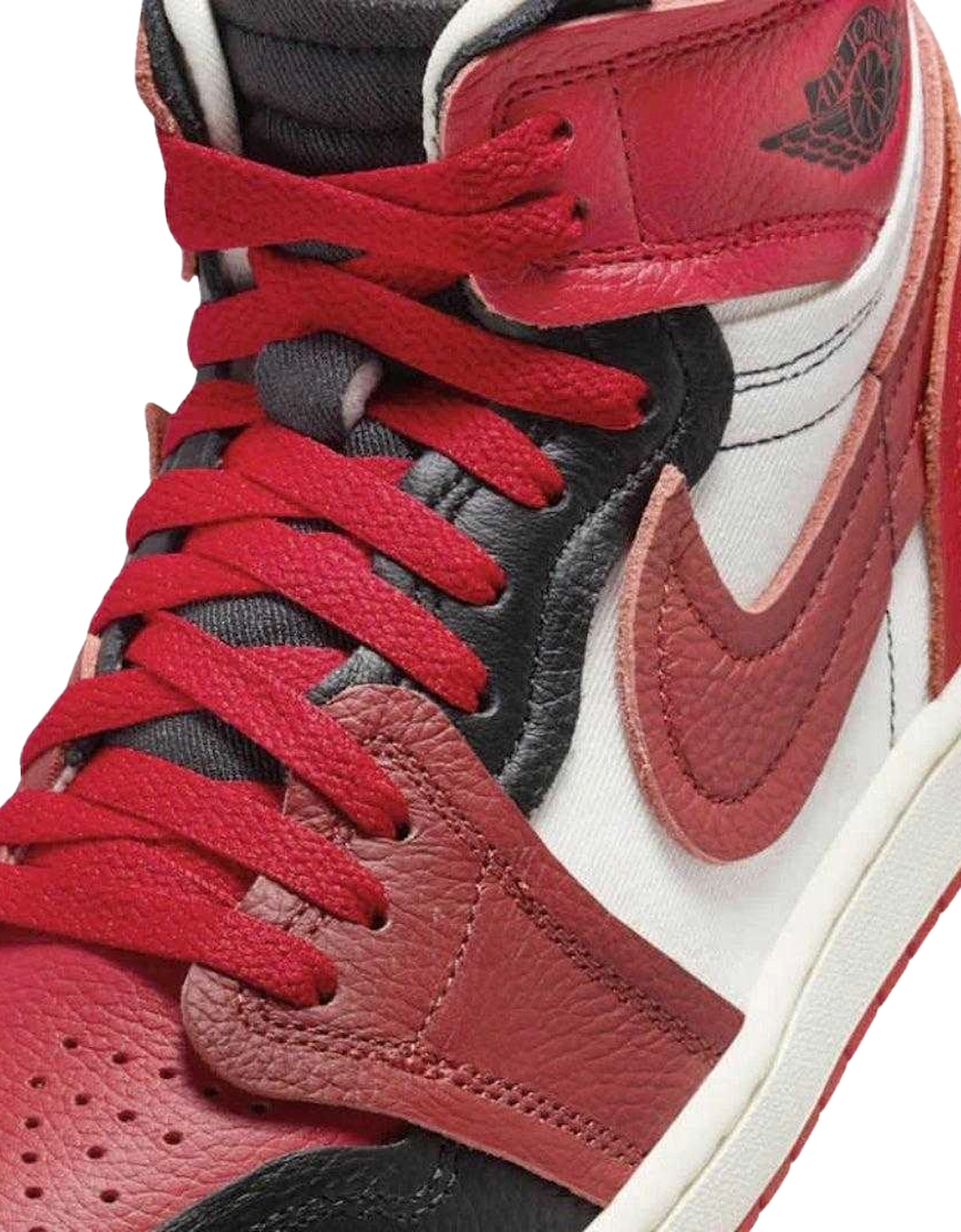 Womens/Ladies Air Jordan 1 Leather Trainers