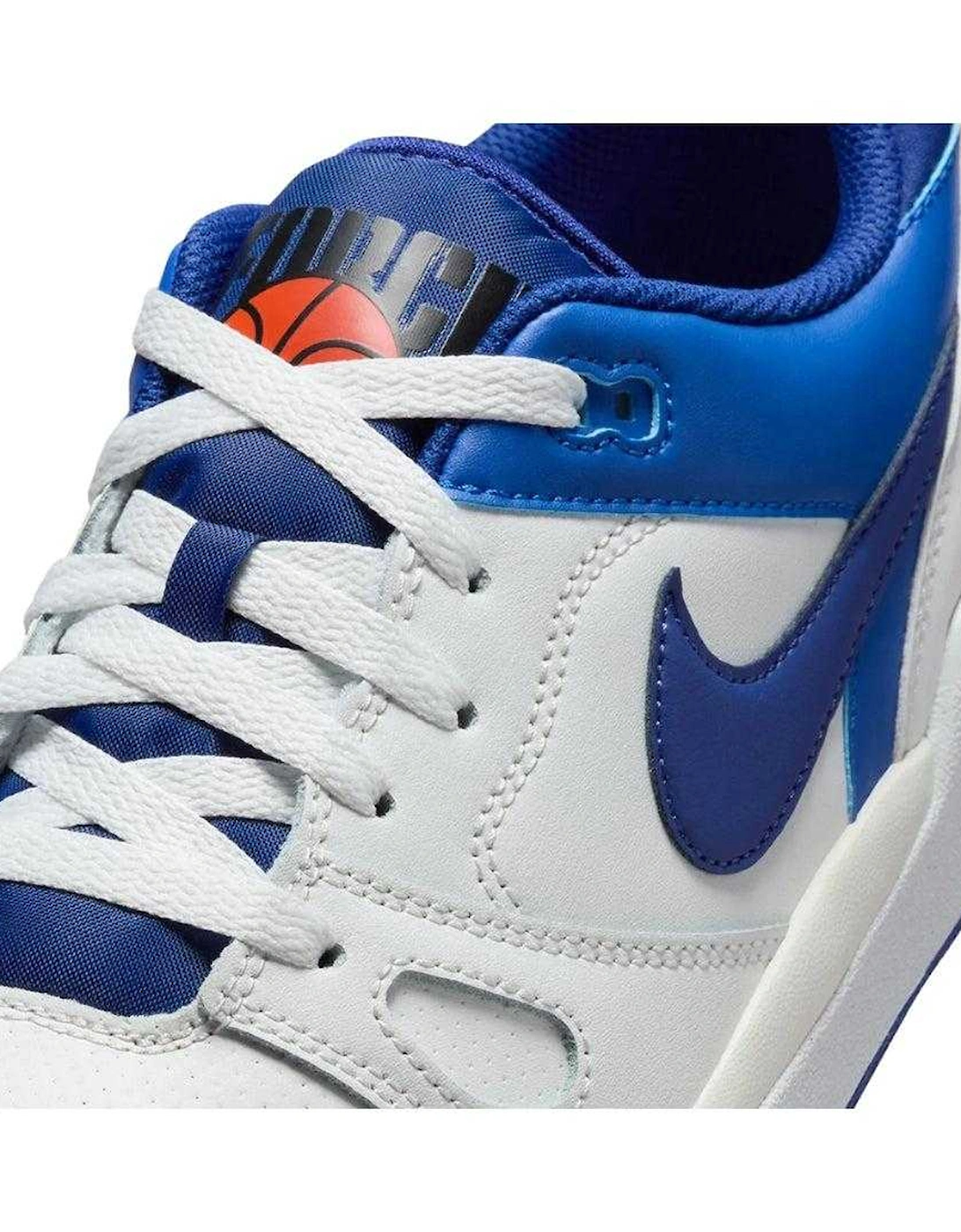 Mens Full Force Leather Low Trainers