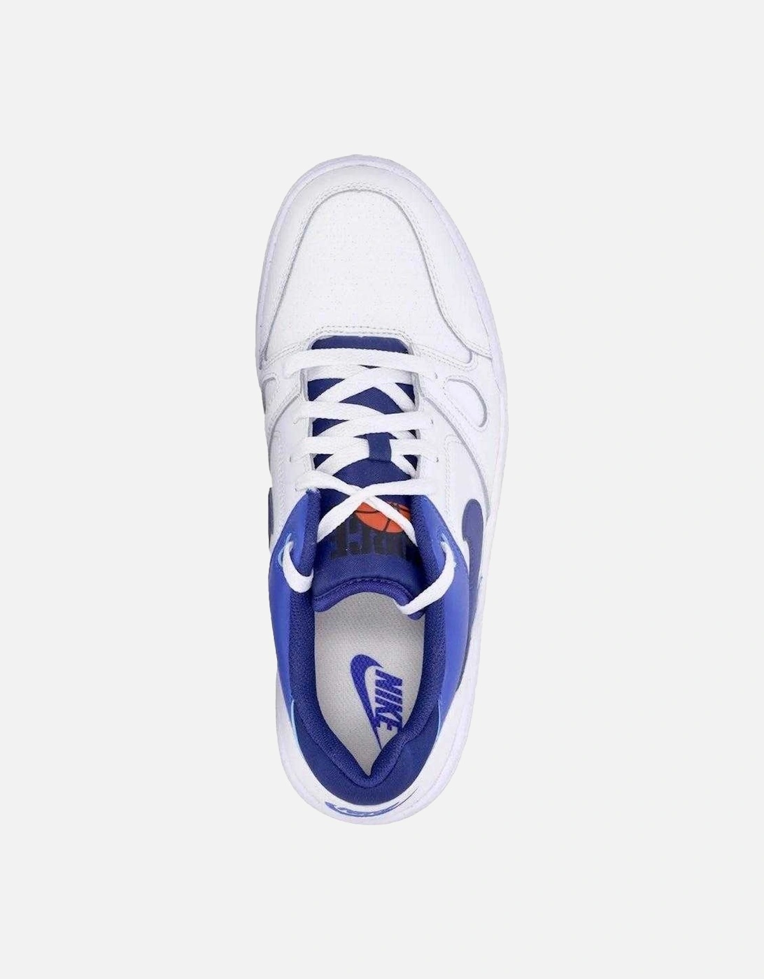 Mens Full Force Leather Low Trainers