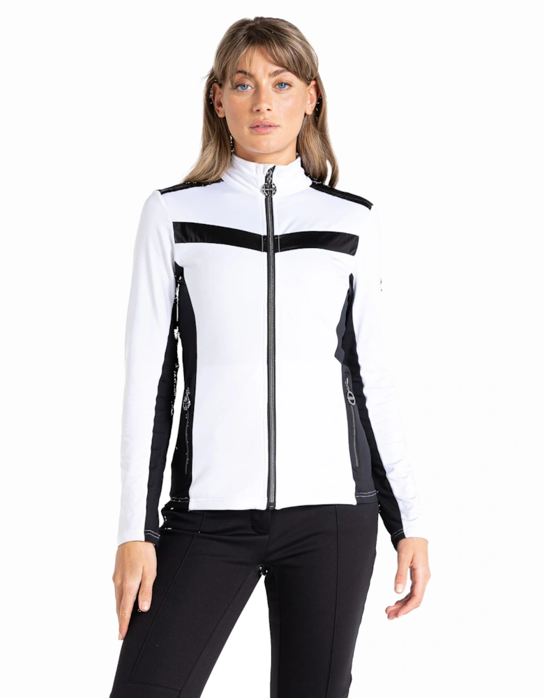 Womens/Ladies Divinity II Core Stretch Fleece Jacket