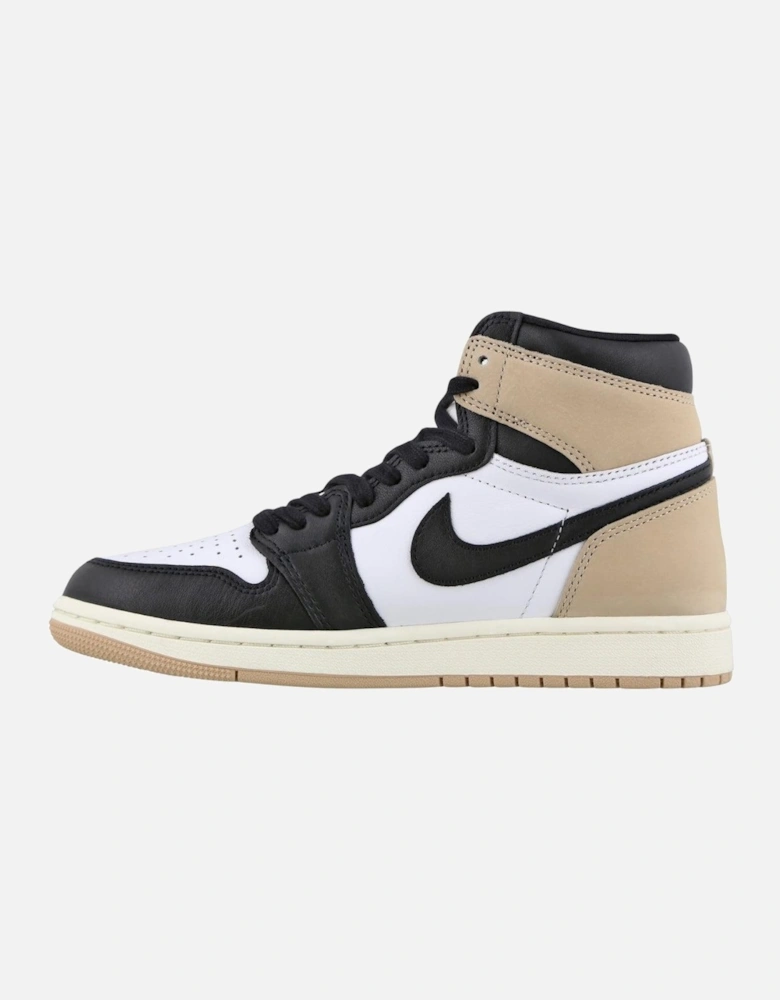 Womens/Ladies Air Jordan 1 Retro Leather High Cut Trainers
