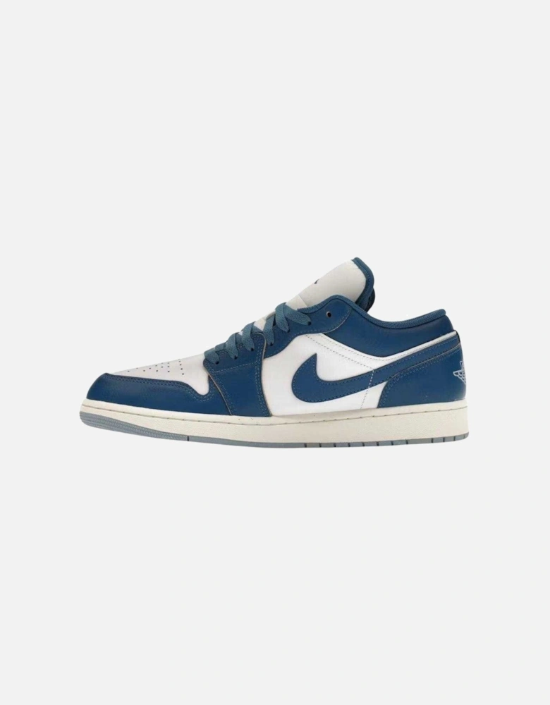 Mens Air Jordan 1 Leather Low Trainers