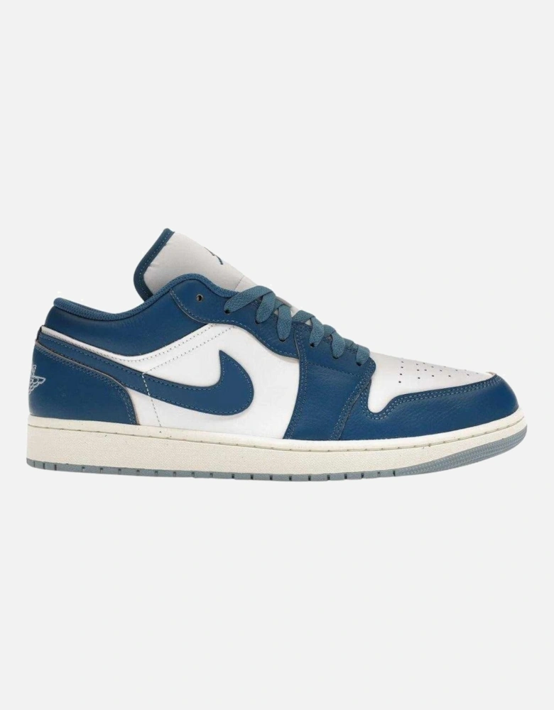 Mens Air Jordan 1 Leather Low Trainers