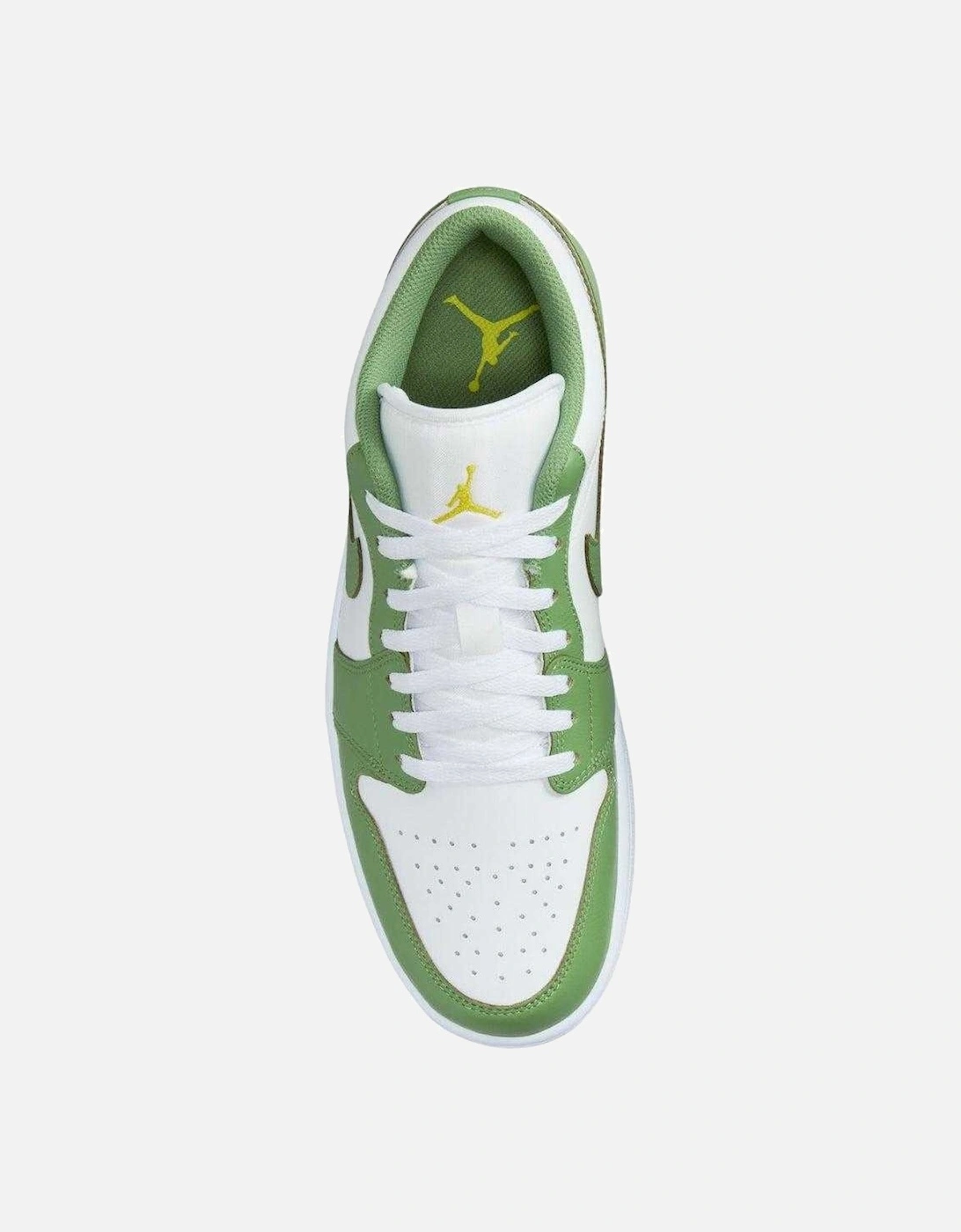 Mens Air Jordan 1 Leather Low Trainers