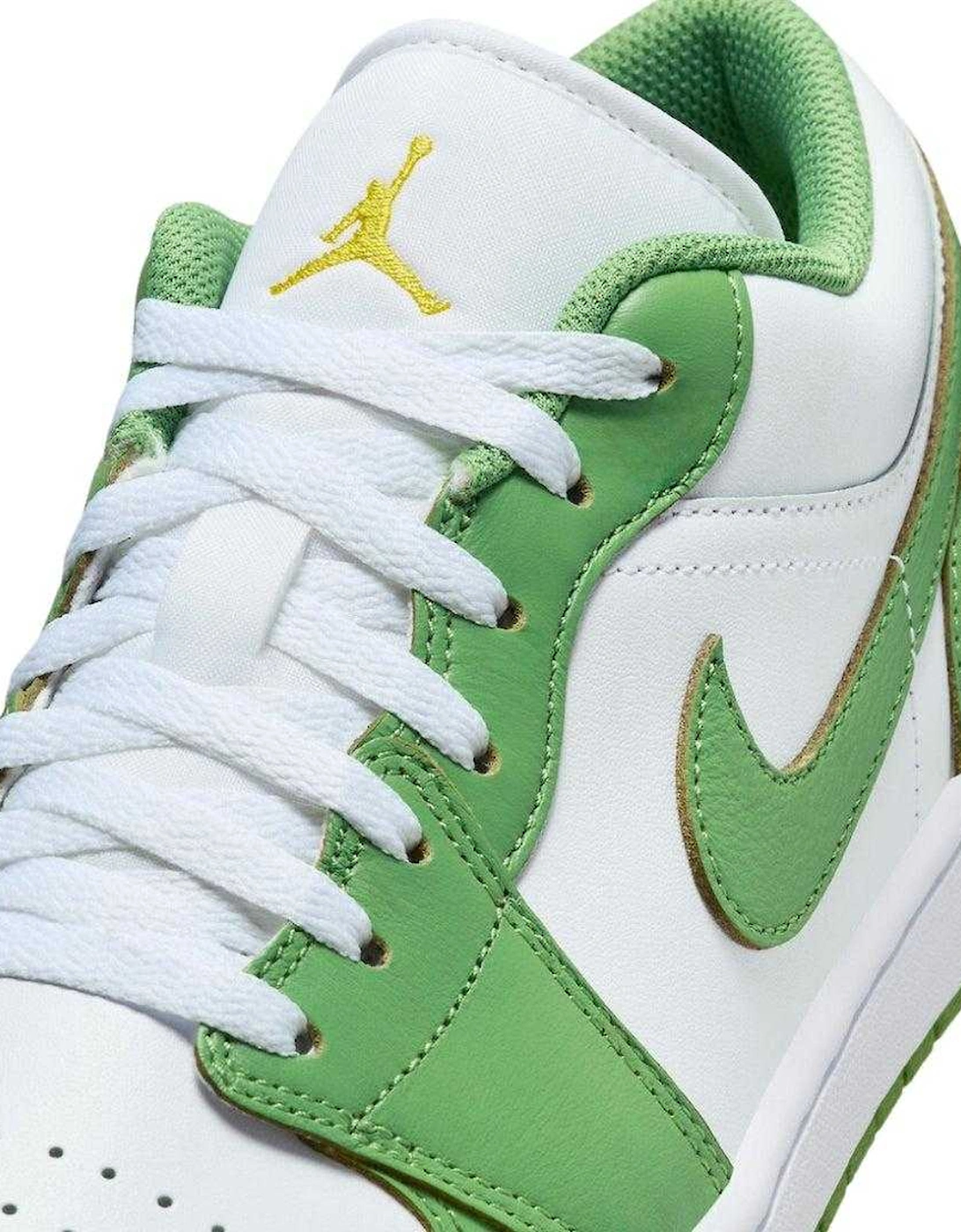 Mens Air Jordan 1 Leather Low Trainers