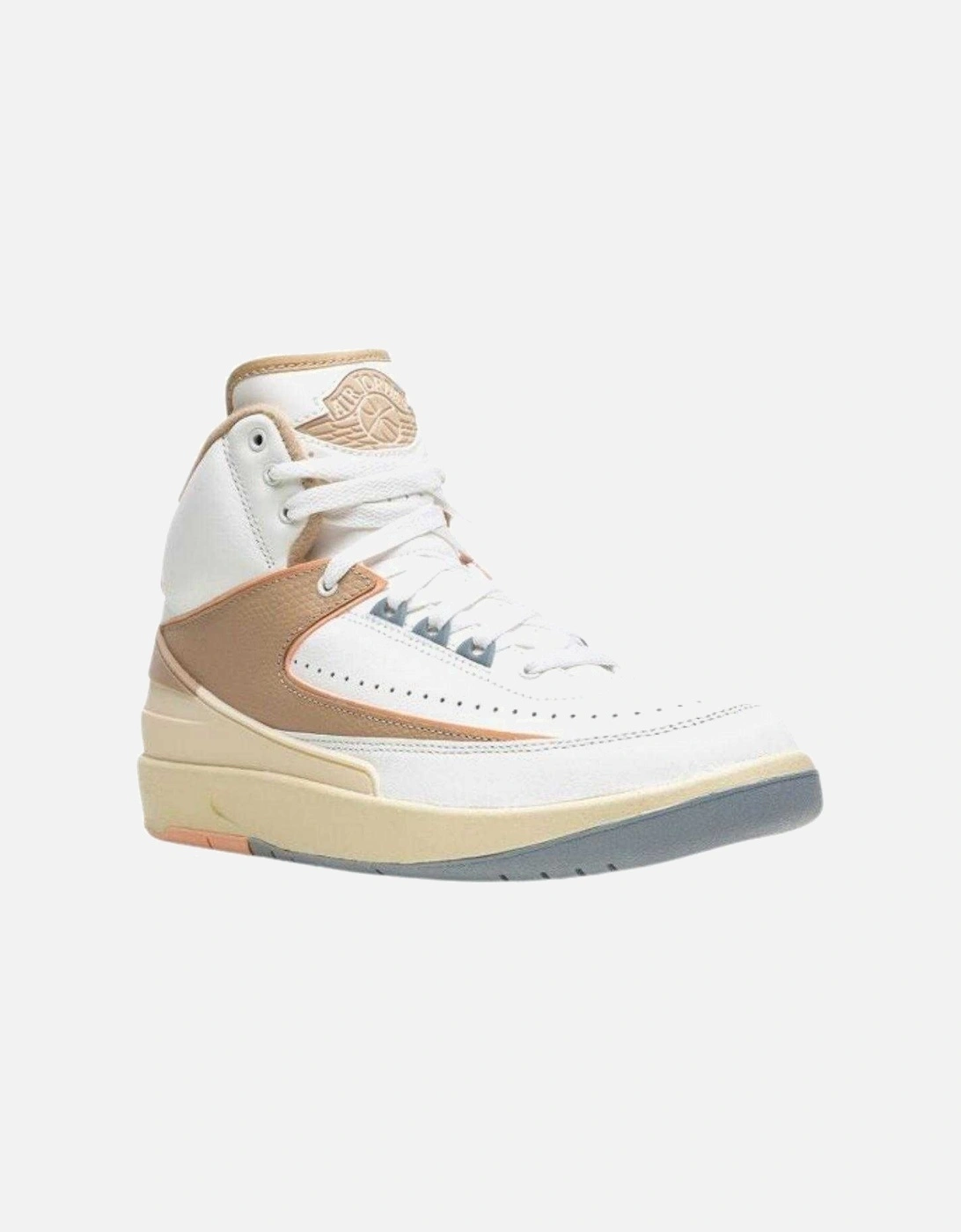Mens Air Jordan 2 Retro Leather Trainers, 5 of 4
