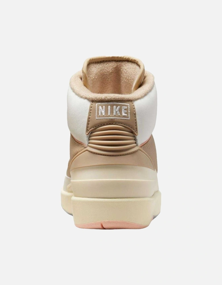 Mens Air Jordan 2 Retro Leather Trainers