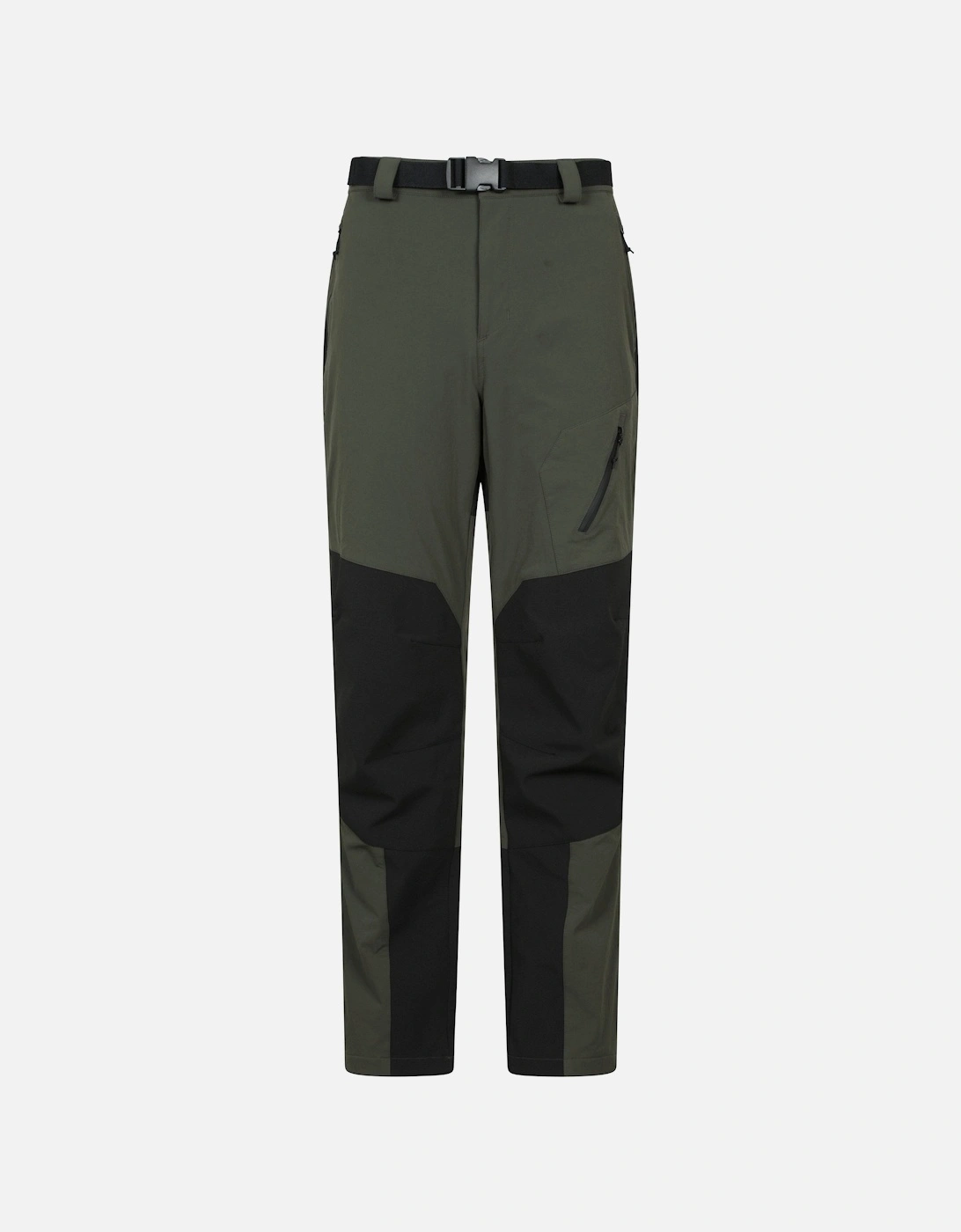 Mens Forest Fleece Lined Two Tone Winter Trousers, 5 of 4