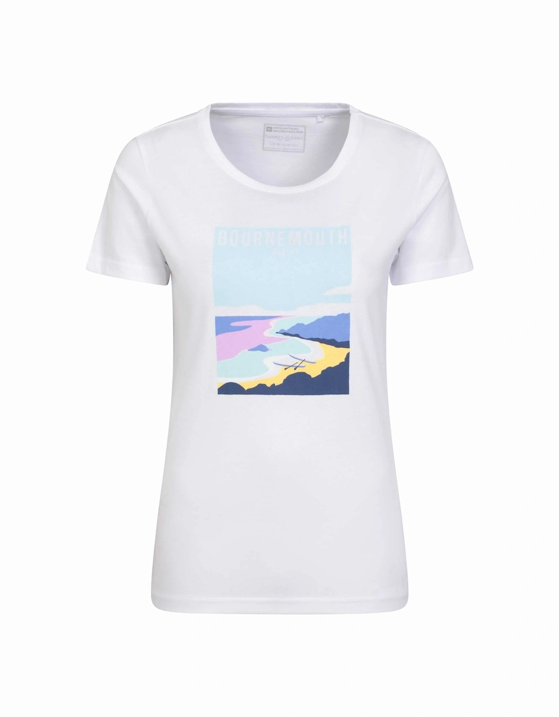 Womens/Ladies Bournemouth Scenery T-Shirt, 3 of 2