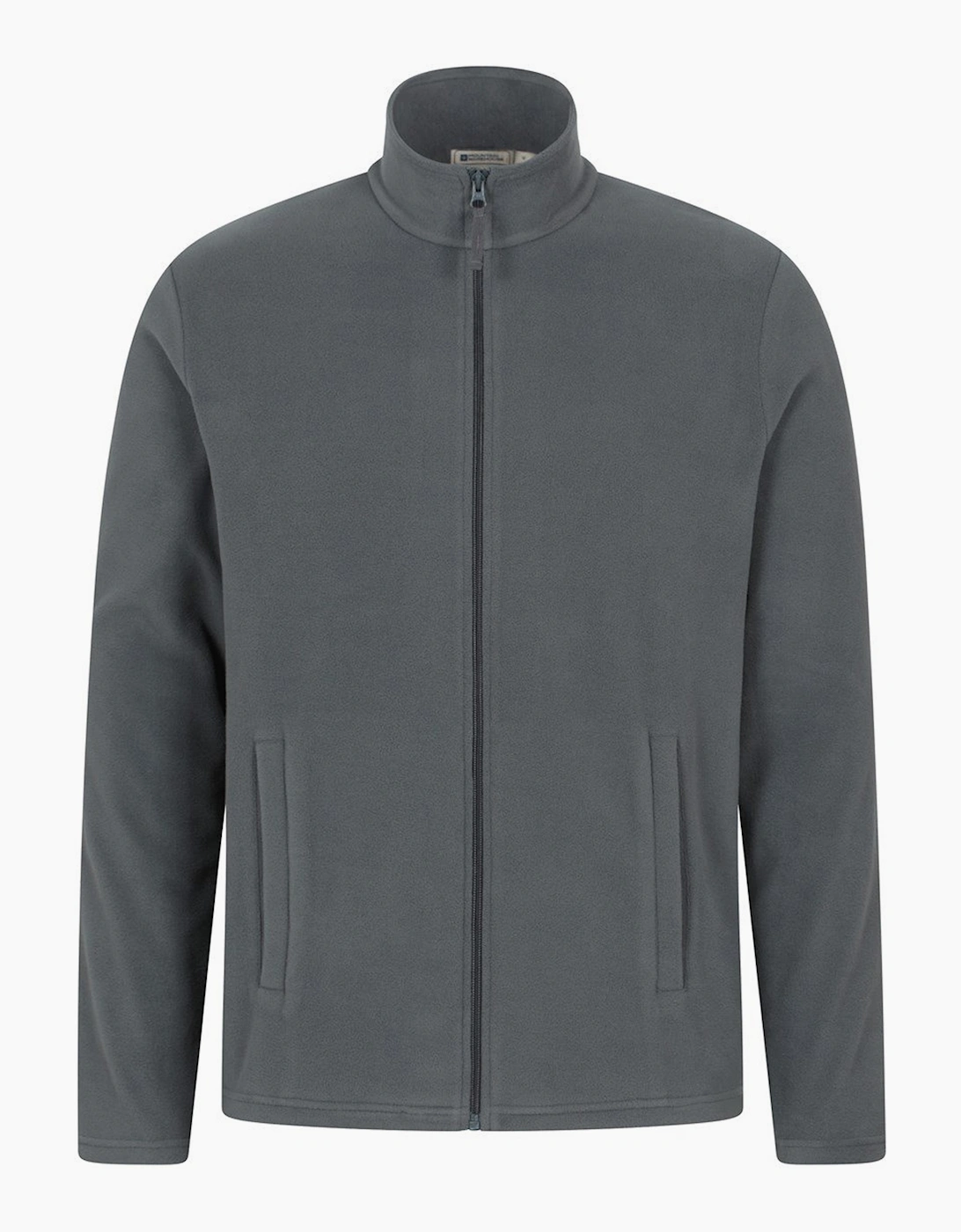 Mountain Warehouse Men's Grey Raso Full Zip Fleece Top  Xs