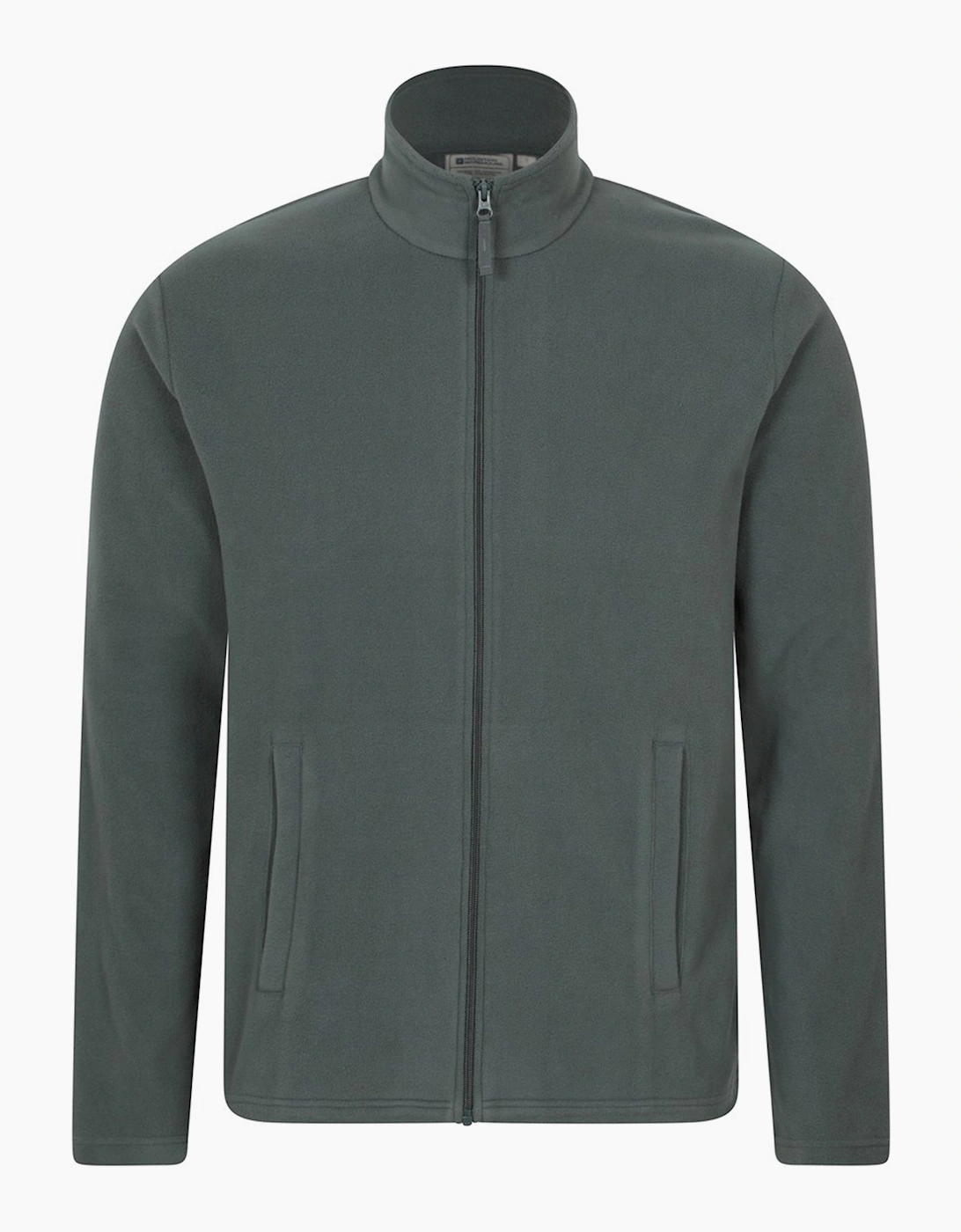 Mountain Warehouse Men's Green Raso Full Zip Fleece Top  L