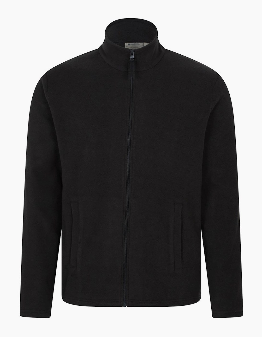 Mountain Warehouse Men's Black Raso Full Zip Fleece Top  Xs