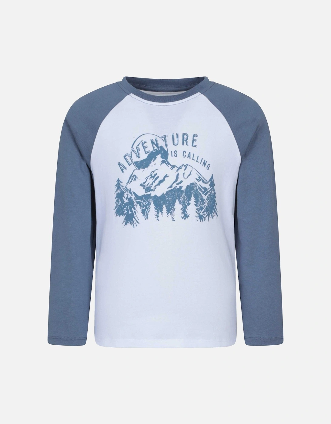 Childrens/Kids Adventure Mountain Long-Sleeved T-Shirt, 6 of 5