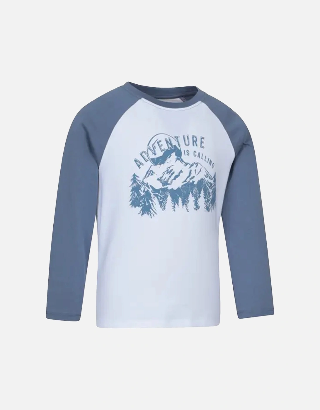 Childrens/Kids Adventure Mountain Long-Sleeved T-Shirt