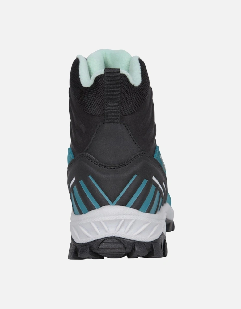 Womens/Ladies Leather Waterproof Thermal Hiking Boots