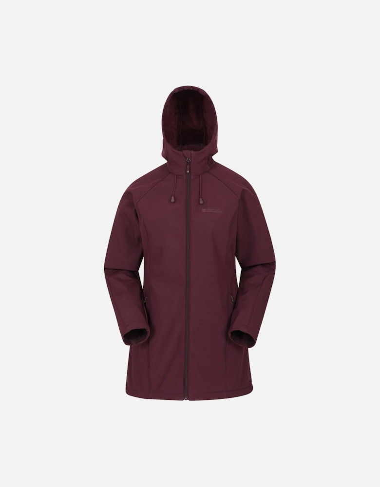 Womens/Ladies Frost Longline Soft Shell Jacket