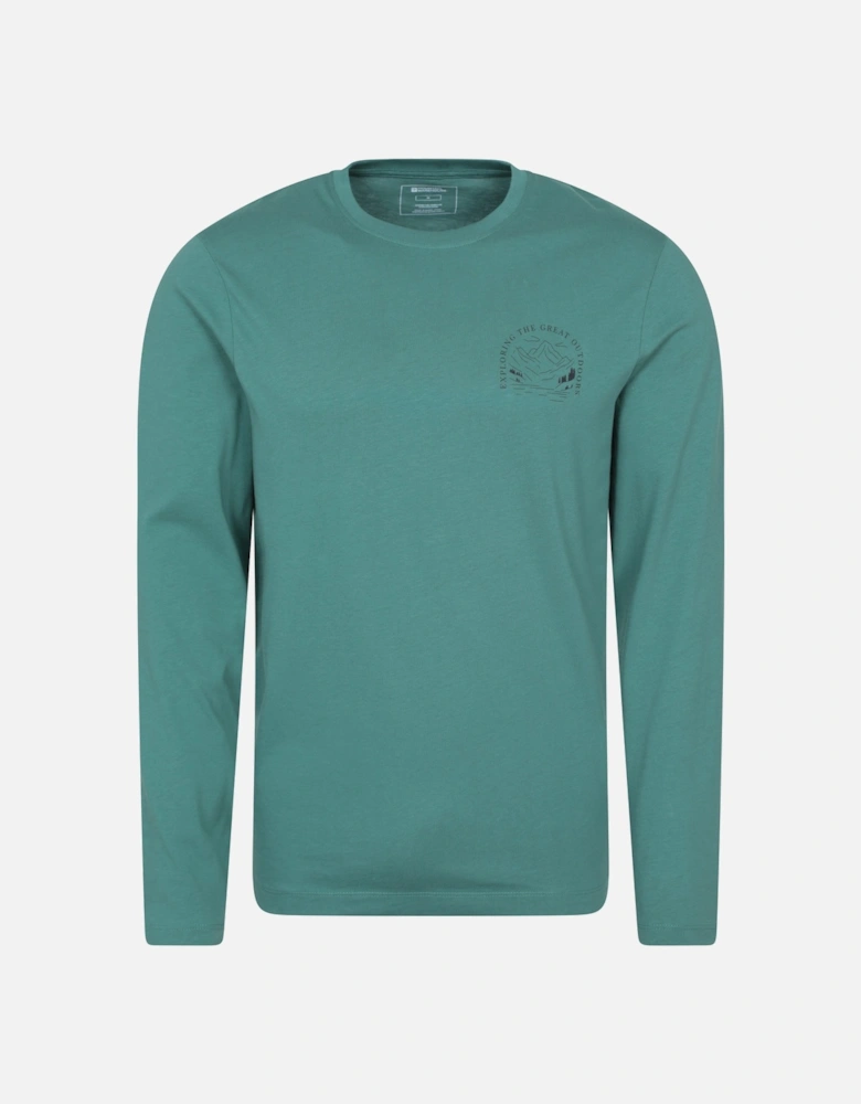 Mens Bike Long-Sleeved T-Shirt