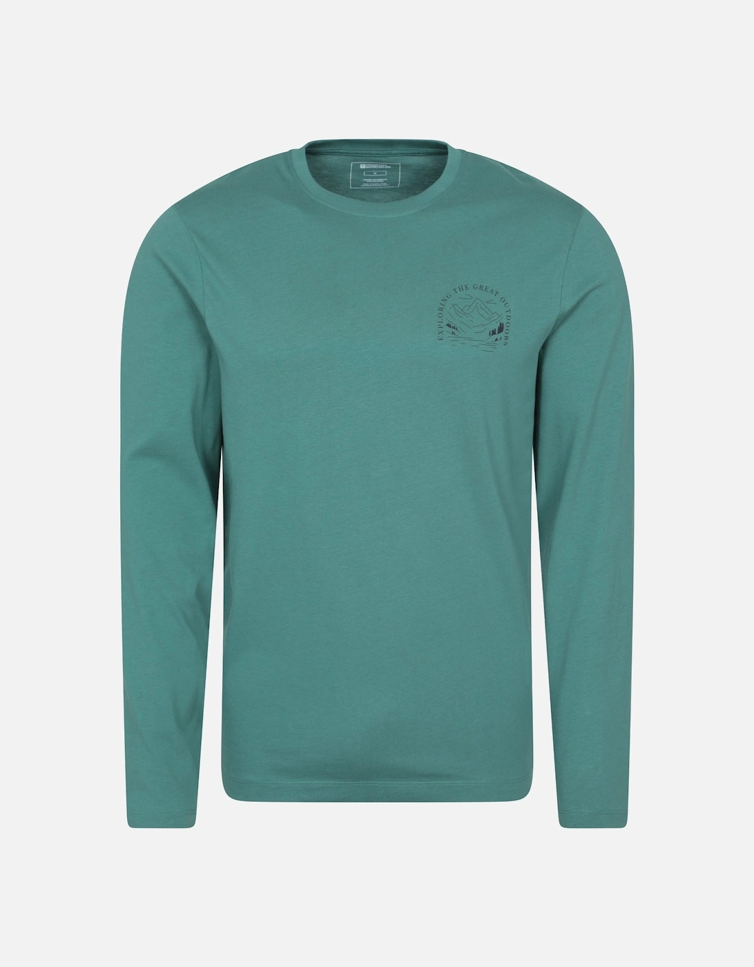 Mens Bike Long-Sleeved T-Shirt, 6 of 5