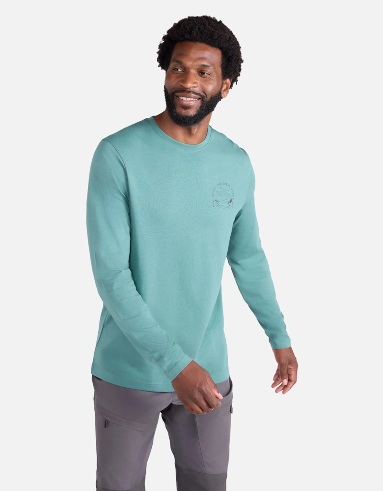 Mens Bike Long-Sleeved T-Shirt