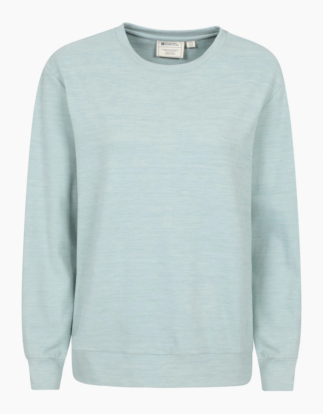 Mountain Warehouse Women's Mountain Warehouse Womens/Ladies Strath Melange Supersoft Sweatshirt - Green