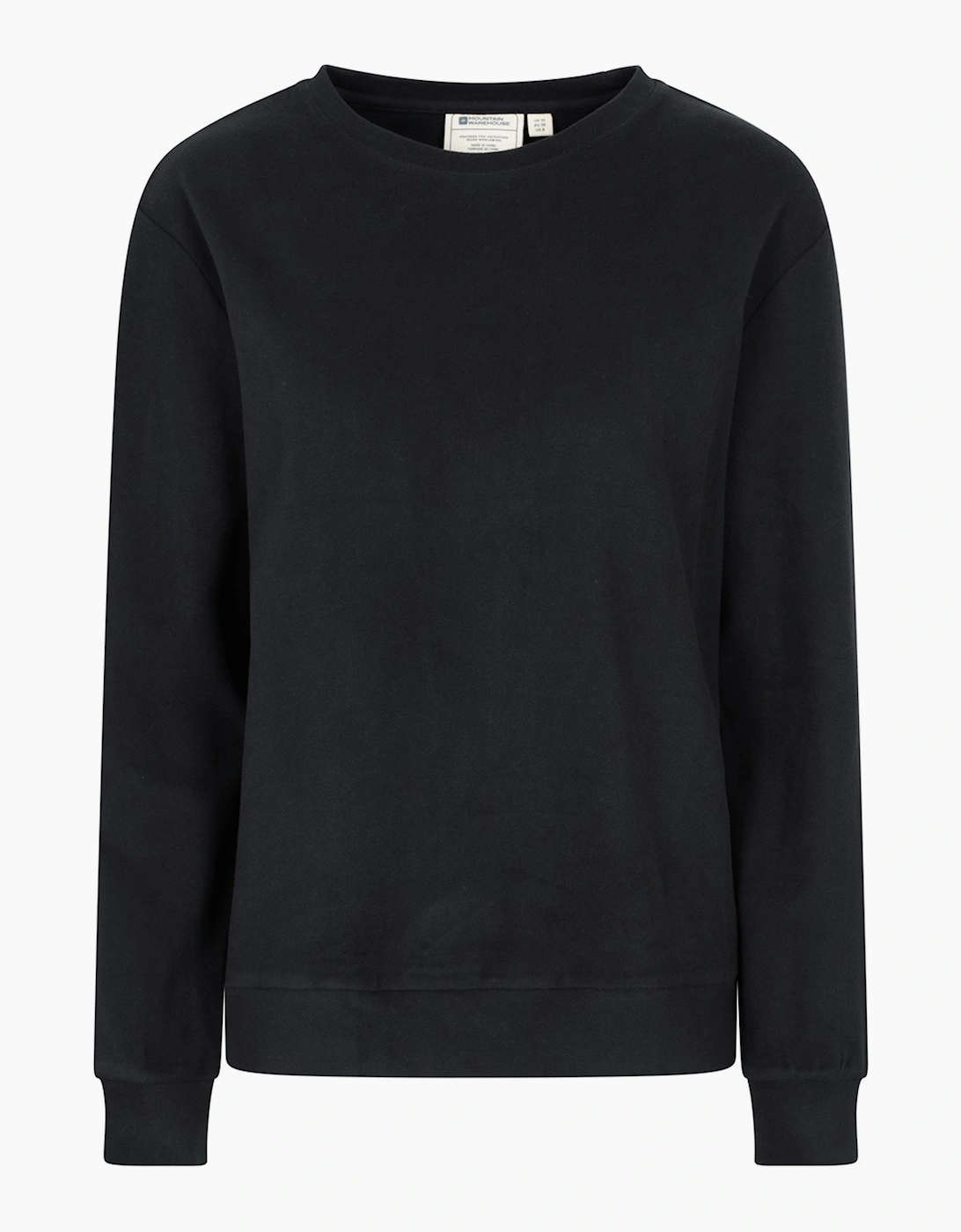 Mountain Warehouse Women's Mountain Warehouse Womens/Ladies Strath Melange Supersoft Sweatshirt - Black