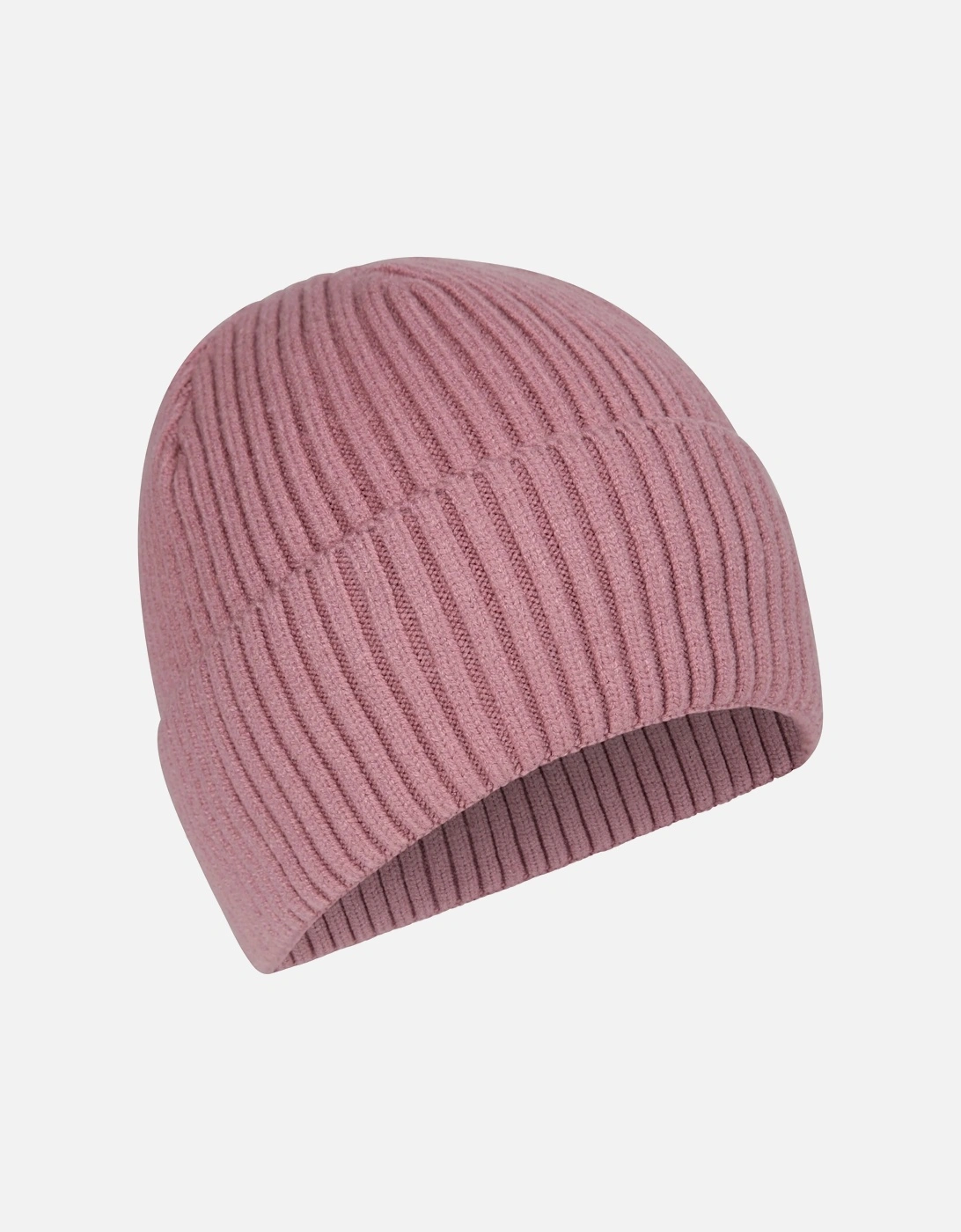 Womens/Ladies IsoTherm Ribbed Faux Fur Lined Beanie, 4 of 3