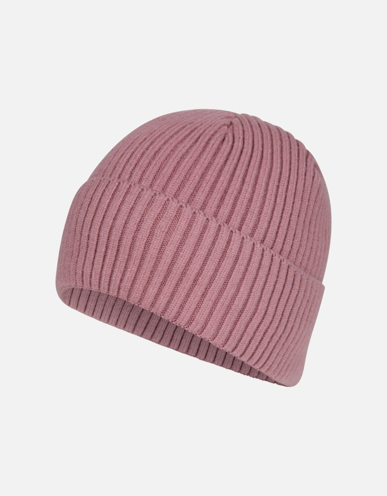 Womens/Ladies IsoTherm Ribbed Faux Fur Lined Beanie