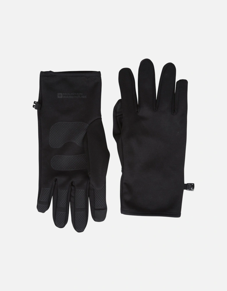Unisex Adult Water Resistant Nano Fleece Gripped Gloves
