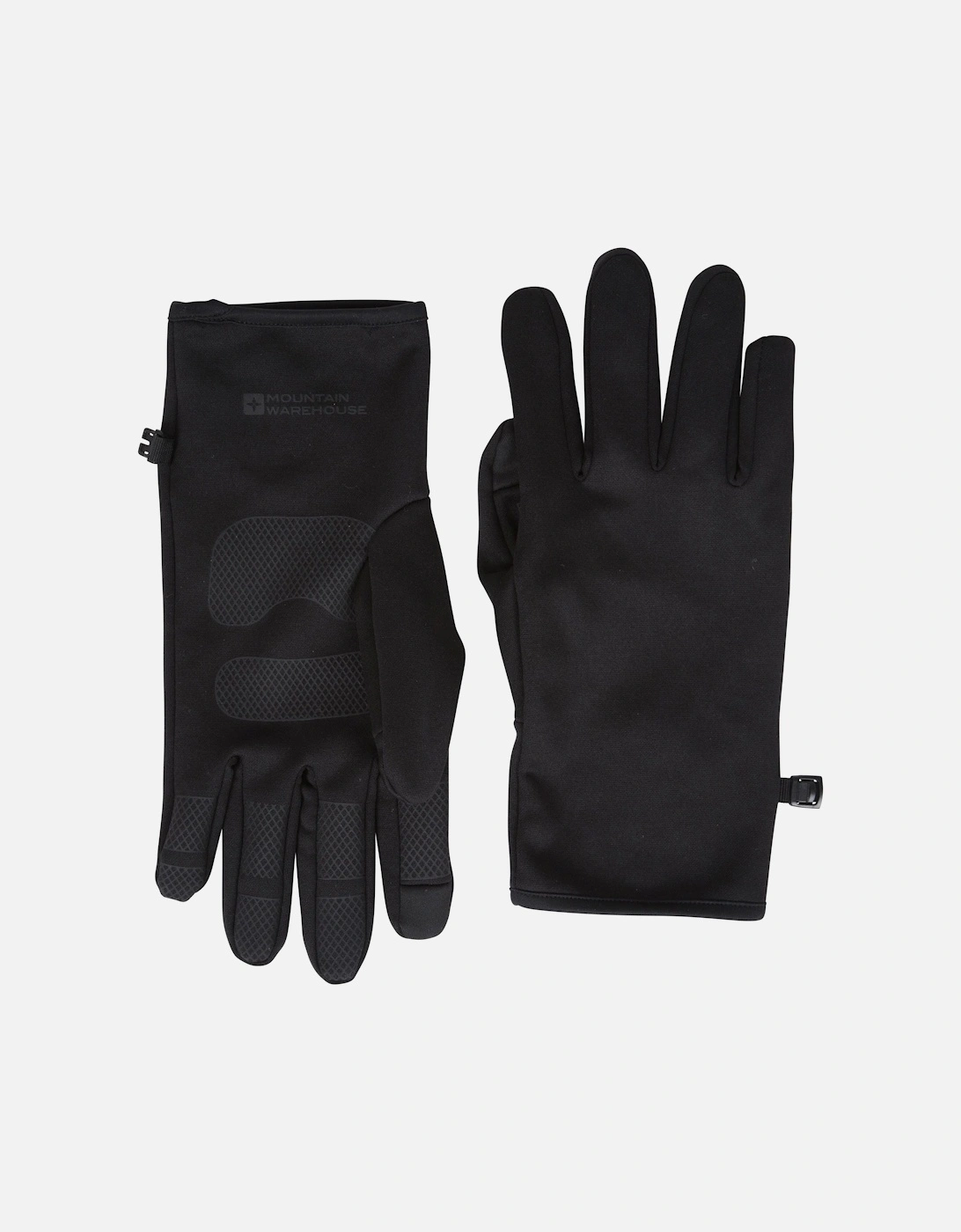 Unisex Adult Water Resistant Nano Fleece Gripped Gloves