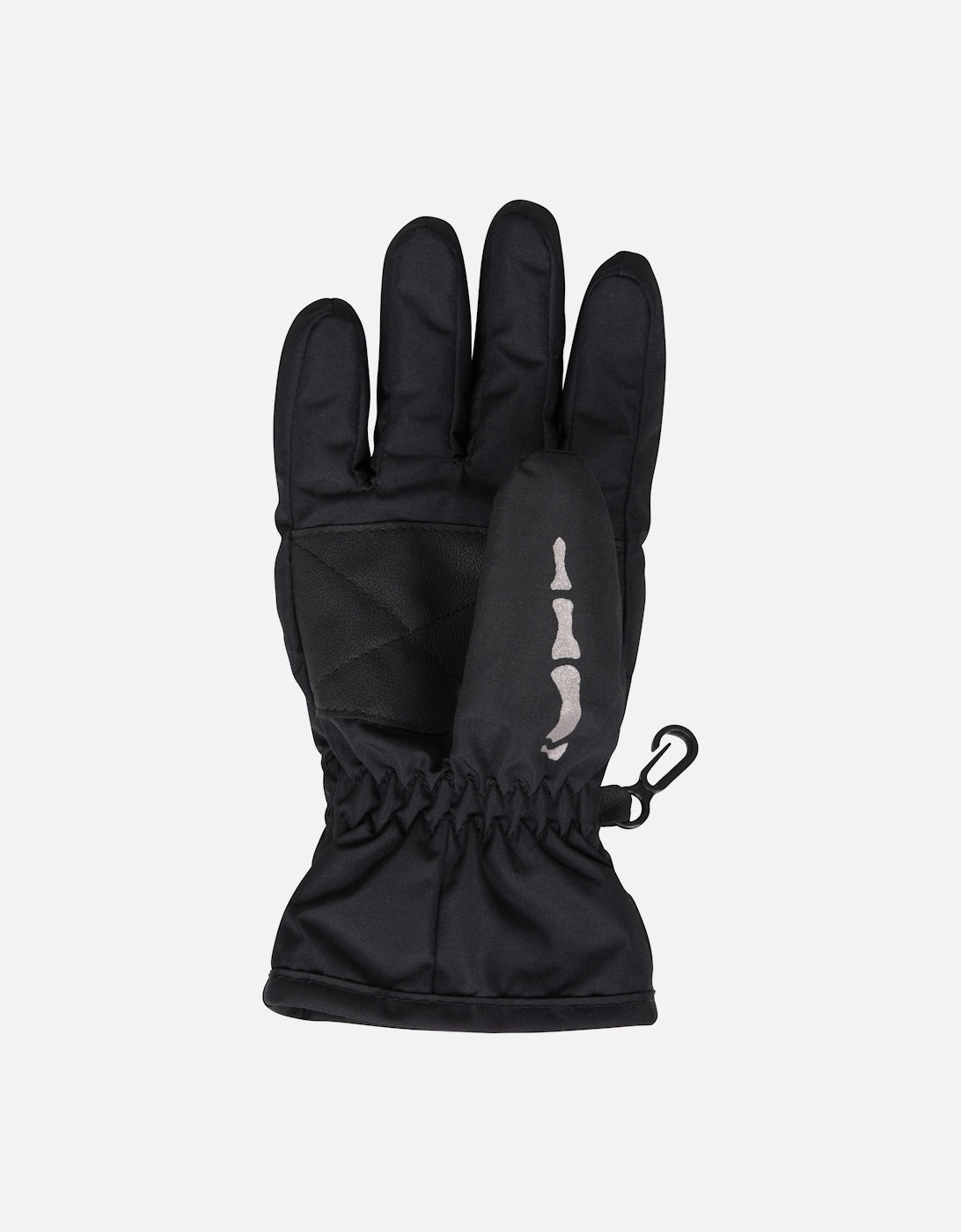 Childrens/Kids Water Resistant Skeleton Gloves