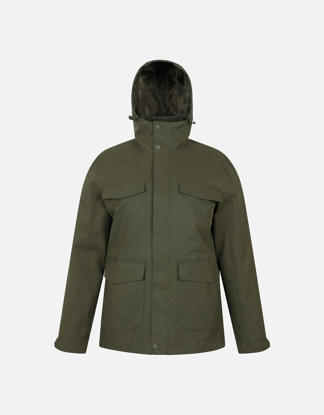 Mens Rushes 3 in 1 Waterproof Jacket, 6 of 5
