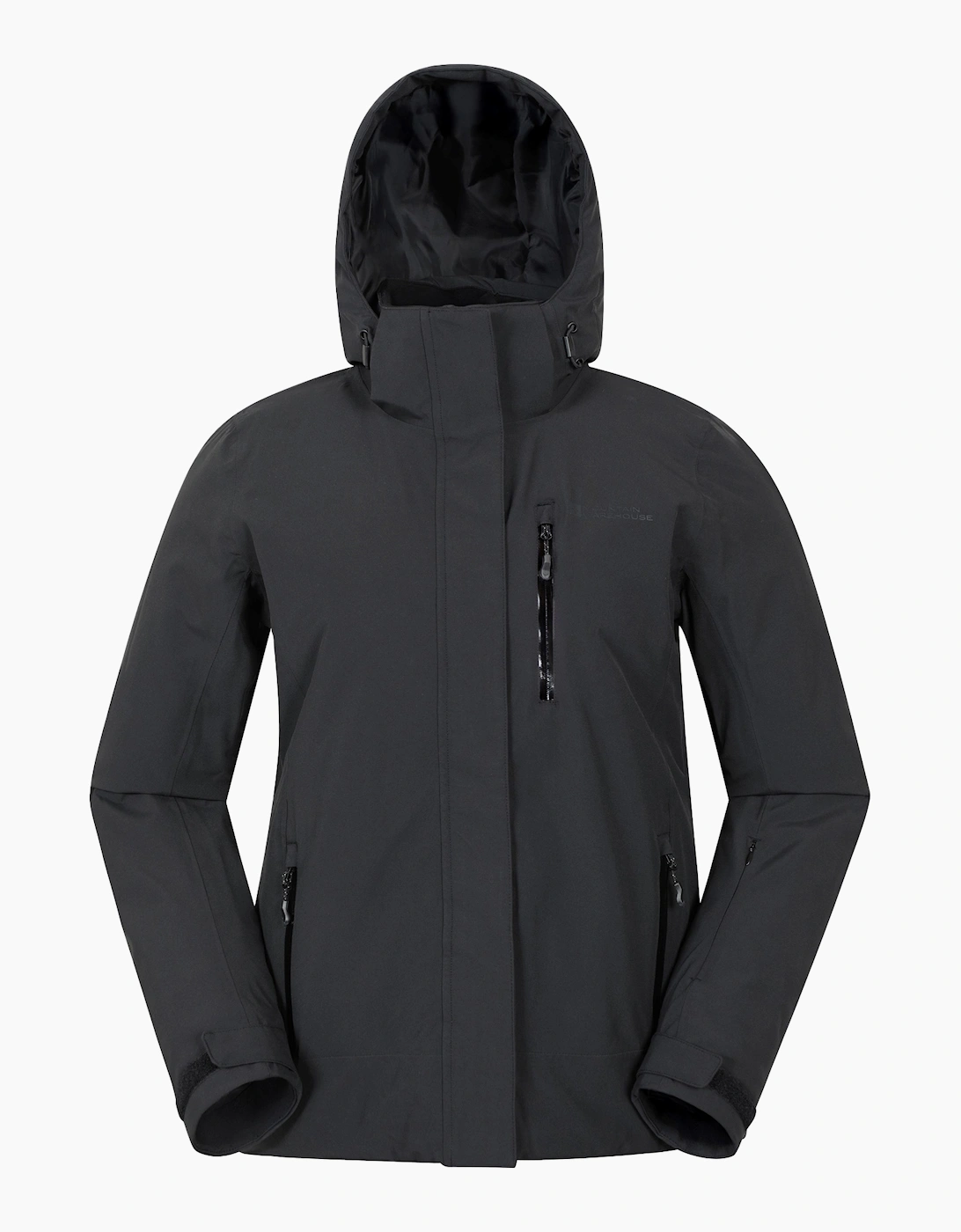 Mountain Warehouse Women's Mountain Warehouse Womens/Ladies Aspen Waterproof Ski Jacket - Black
