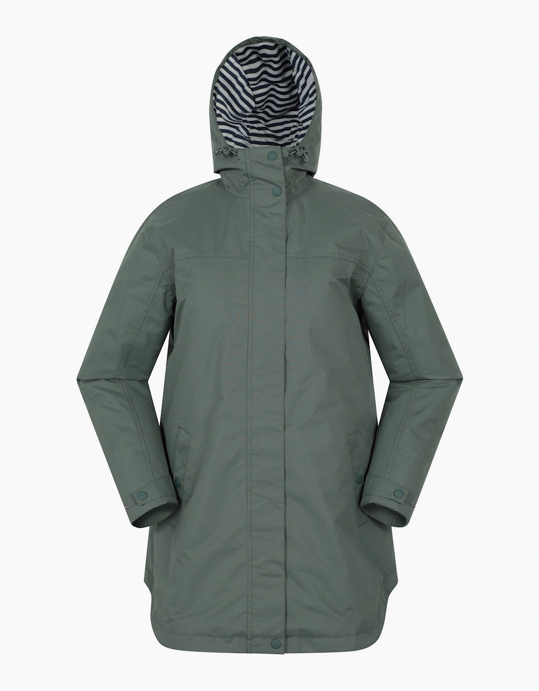 Mountain Warehouse Women's Green / Riviera Padded Waterproof Jacket - Size 16