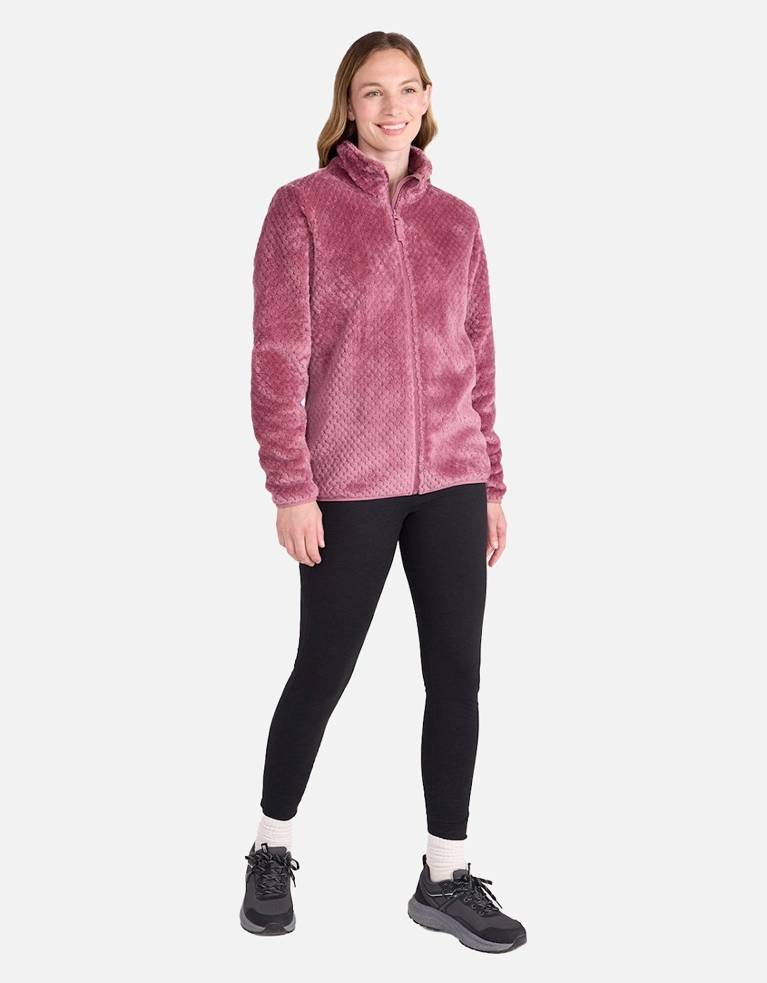 Womens/Ladies Ivy Honeycomb Fleece Top