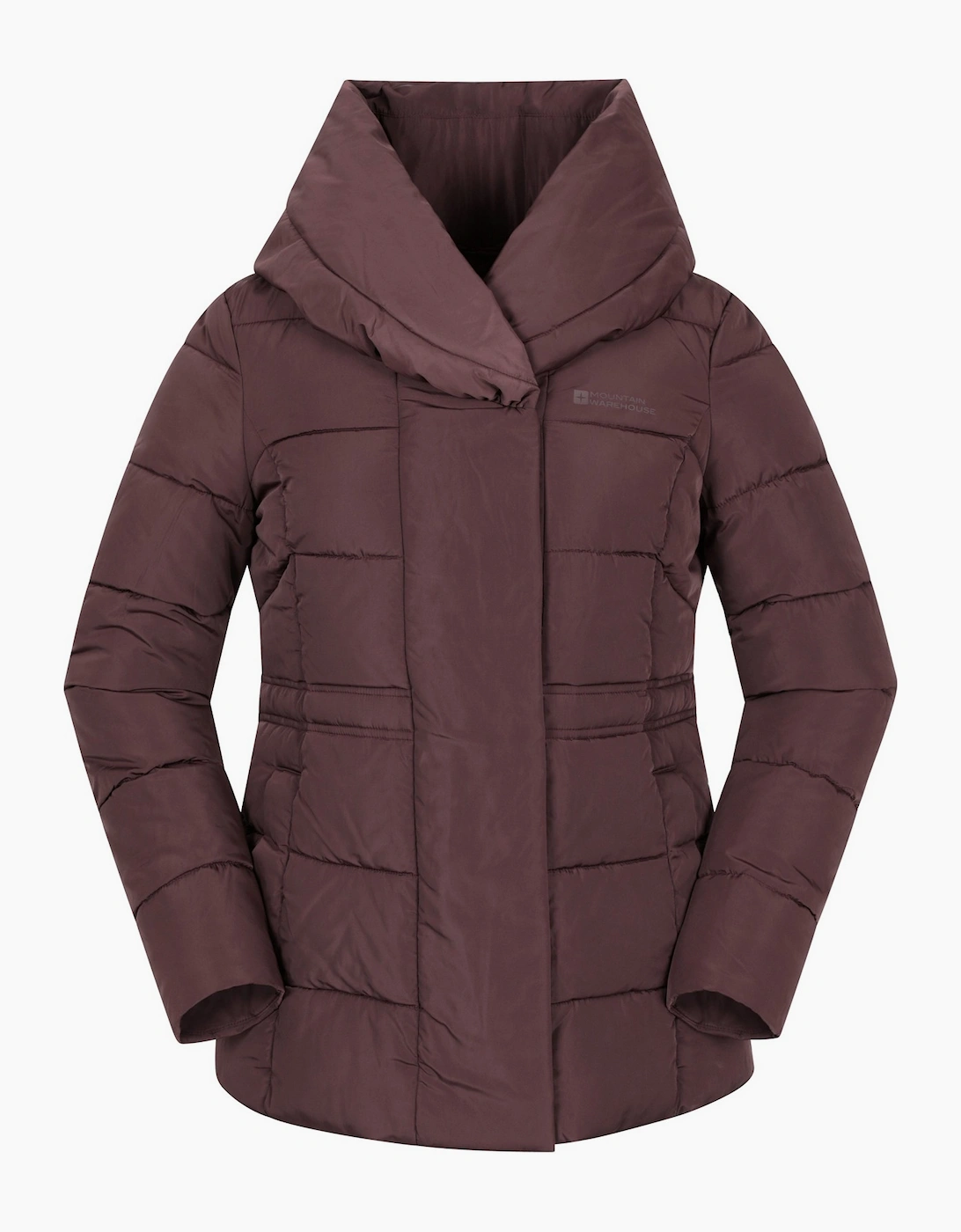 Mountain Warehouse Women's Brown / Olive Padded Jacket - Size 18