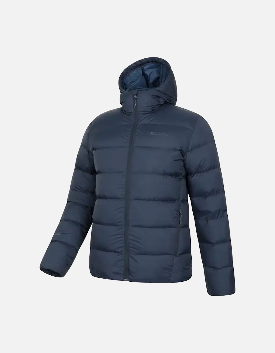 Mens Stratus Down Packable Hooded Jacket