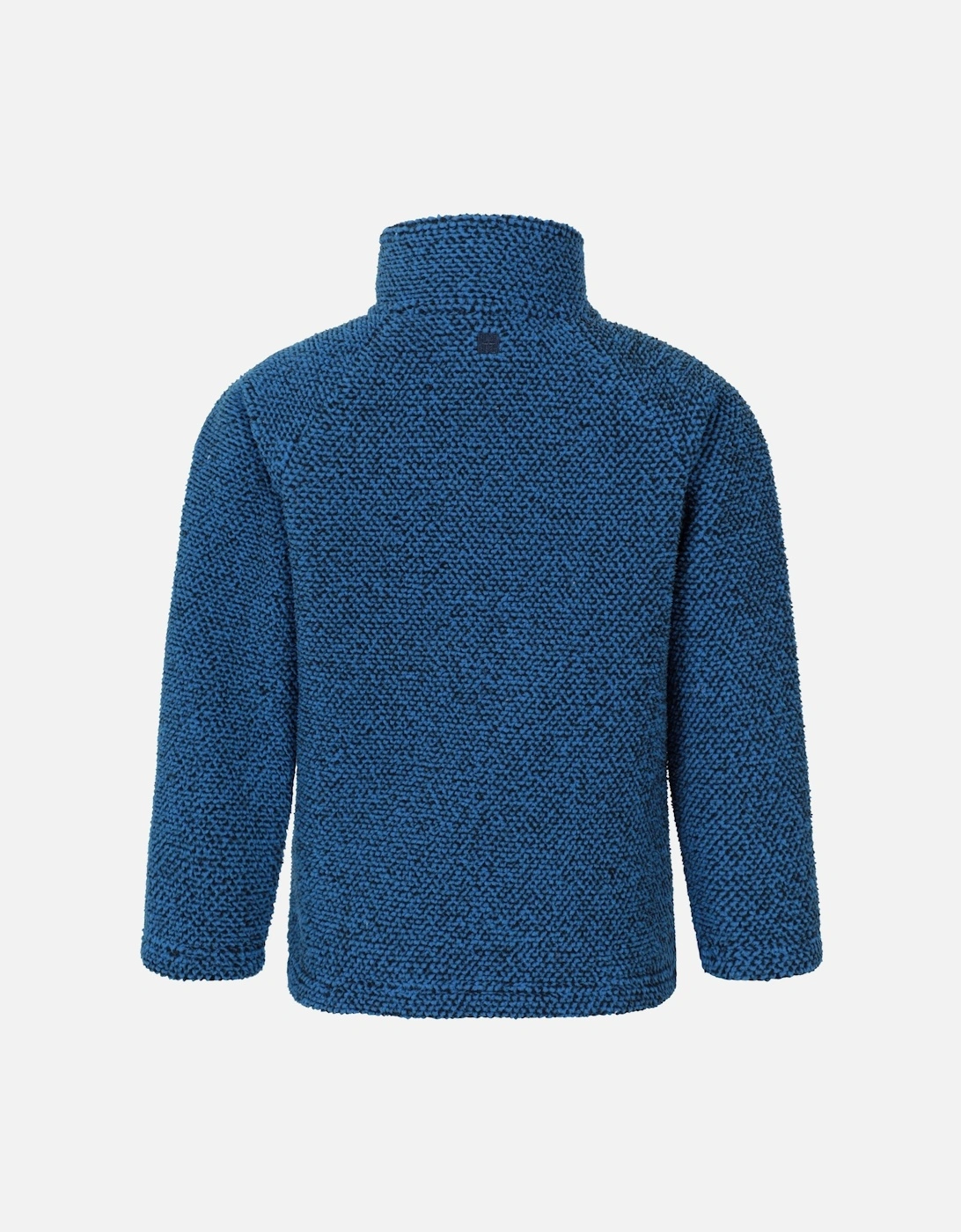 Childrens/Kids Ash Melange Full Zip Fleece Jacket