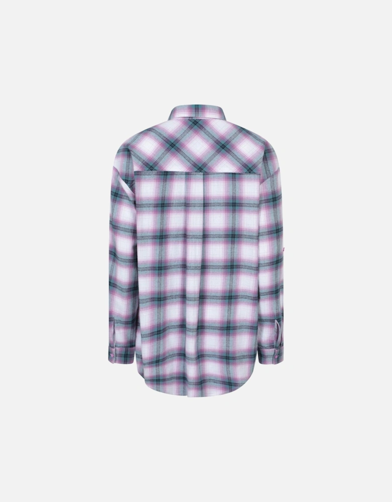 Womens/Ladies Elm Flannel Relaxed Fit Long-Sleeved Shirt