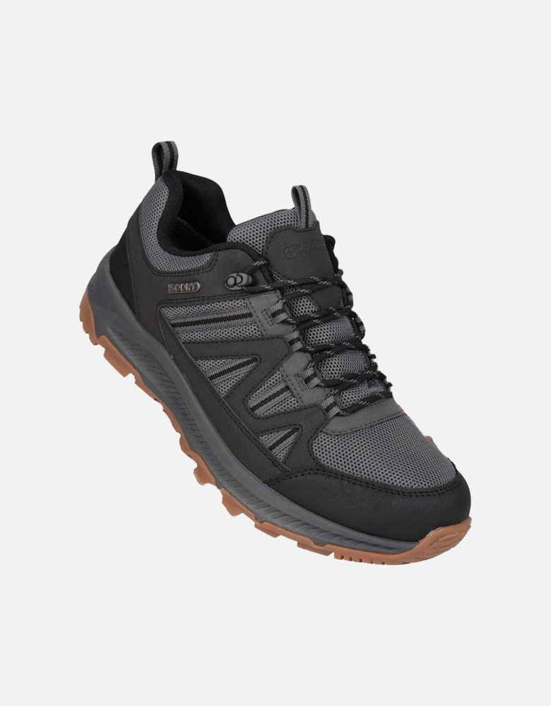 Mens Route Suede Waterproof Outdoor Walking Shoes